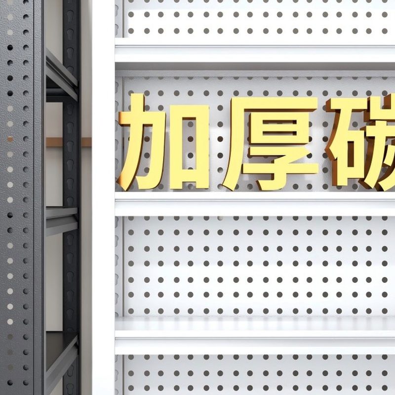 加厚碳钢多层货架 黑白双色 细节图2